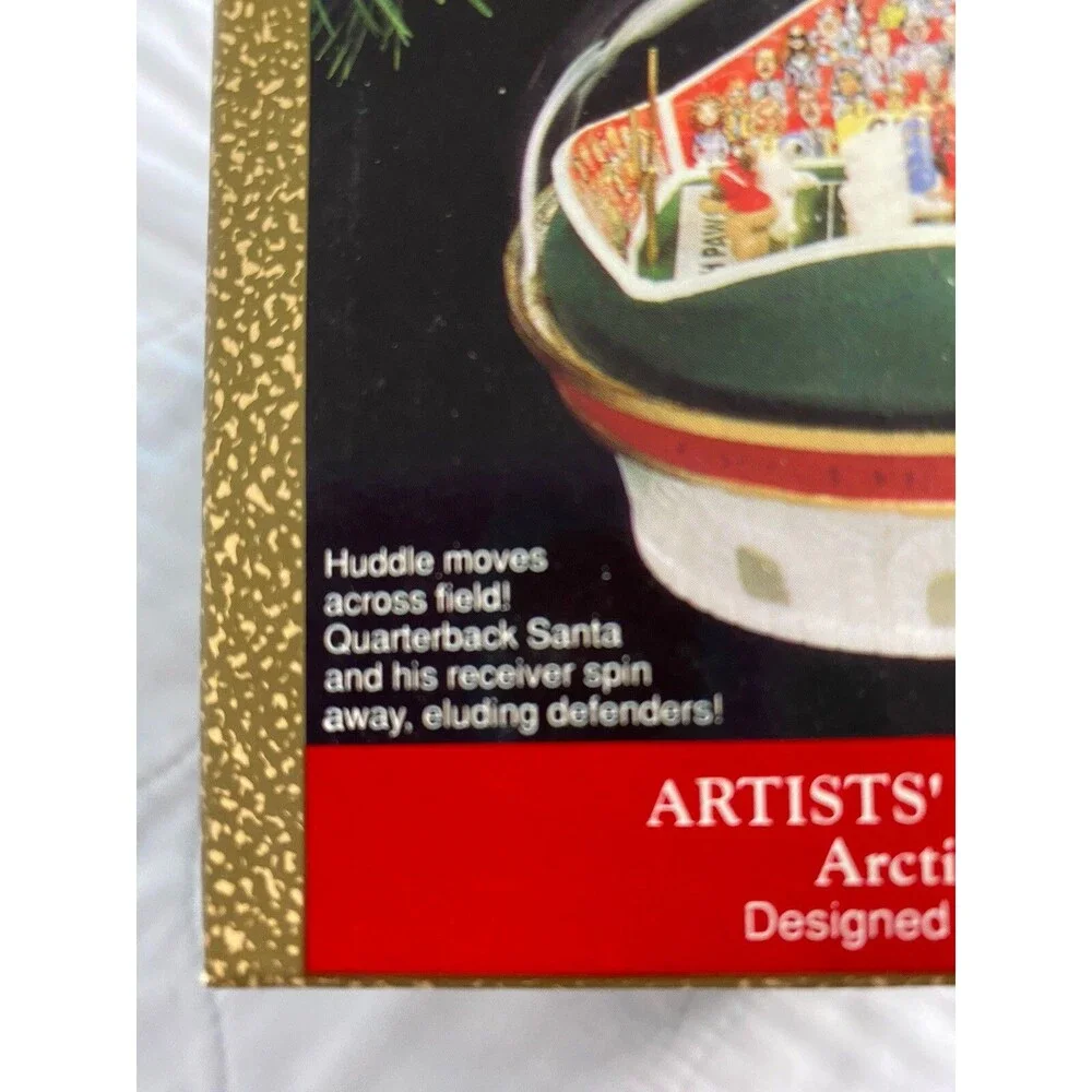 Hallmark Keepsake Ornament Artist's Favorites Arctic Dome by Ken Crow Football